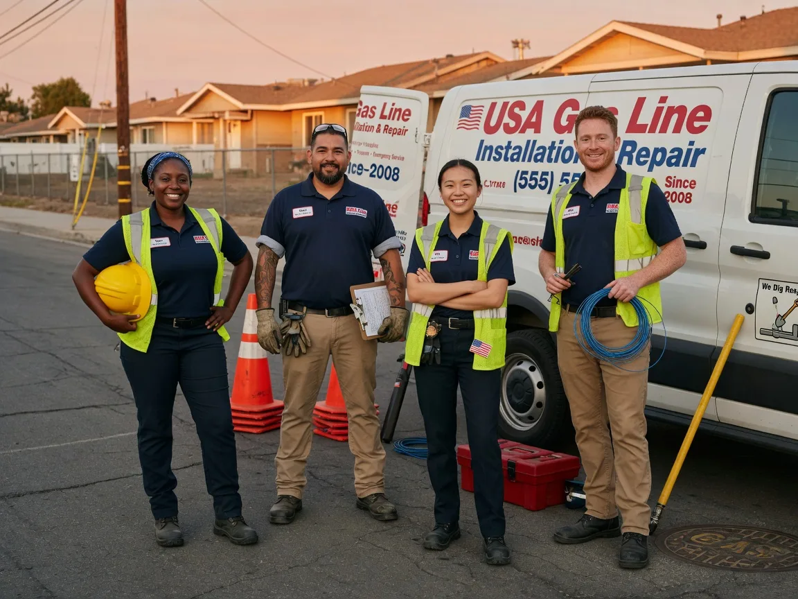 Gas Line Installation company in Rodney, MI